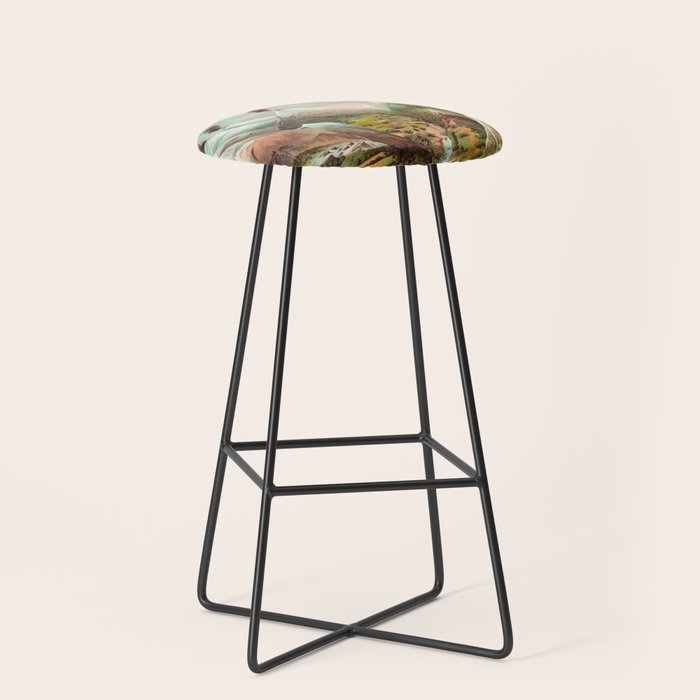 "View of Nature in Ascending Regions" by Levi Walter Yaggy, 1893 Stool Gallery Image 1