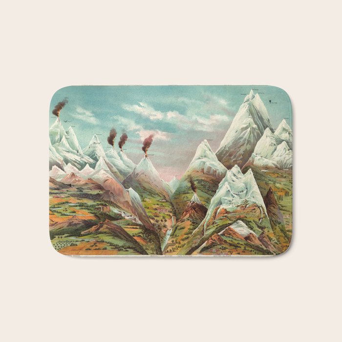 "View of Nature in Ascending Regions" by Levi Walter Yaggy, 1893 Bath Mat Gallery Image 1
