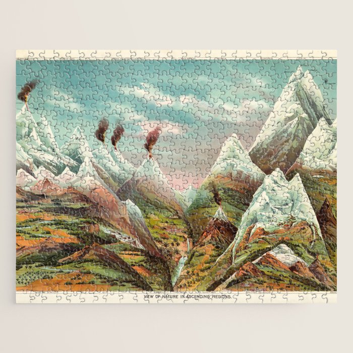 "View of Nature in Ascending Regions" by Levi Walter Yaggy, 1893 Jigsaw Puzzle Gallery Image 1