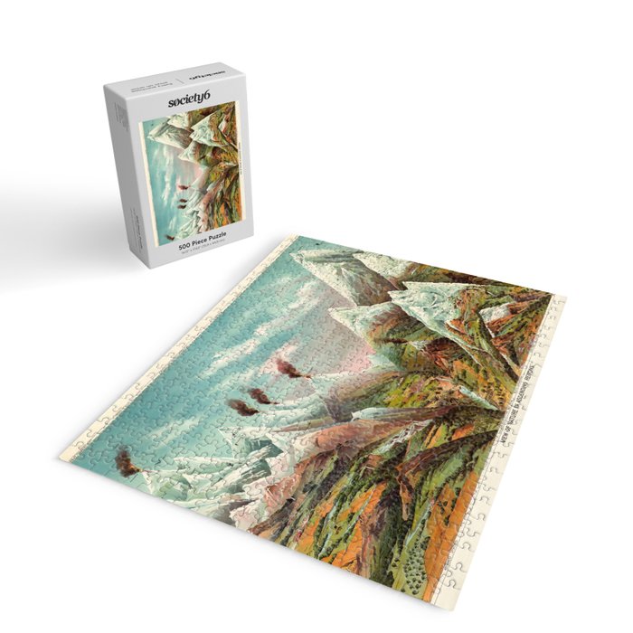 "View of Nature in Ascending Regions" by Levi Walter Yaggy, 1893 Jigsaw Puzzle Gallery Image 2