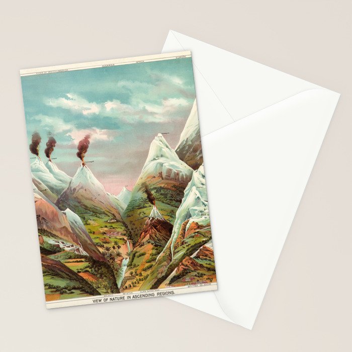 "View of Nature in Ascending Regions" by Levi Walter Yaggy, 1893 Stationery Card Gallery Image 2