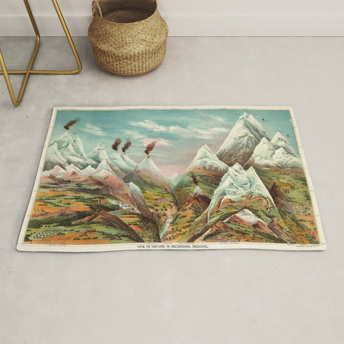 "View of Nature in Ascending Regions" by Levi Walter Yaggy, 1893 Rug Gallery Image 1