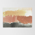Abstract in Rust n Clay Rug Gallery Image 2