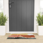 Abstract in Rust n Clay Welcome Mat Gallery Image 3