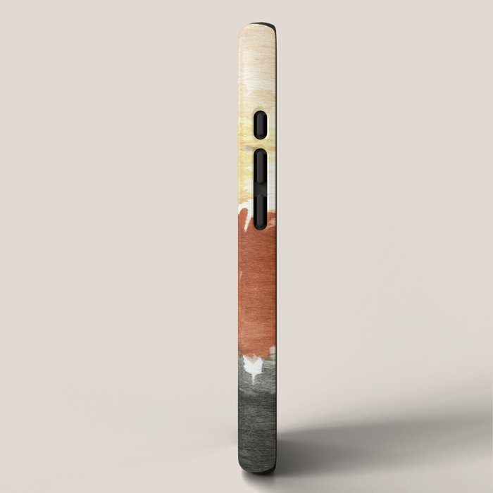 Abstract in Rust n Clay iPhone Case Gallery Image 2