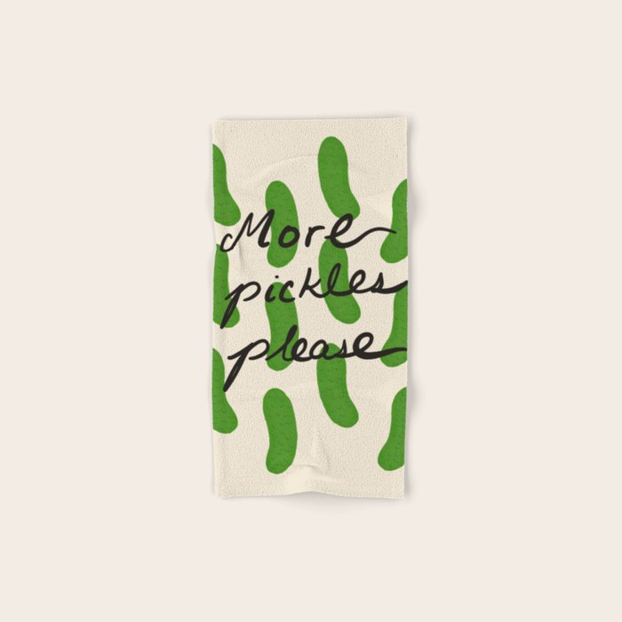 More Pickles Please Bath Towel Gallery Image 1