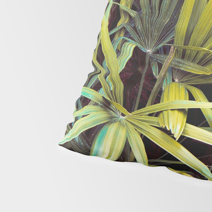Neon Jungle - Tropical Nature Photography Pillow Sham Gallery Image 4