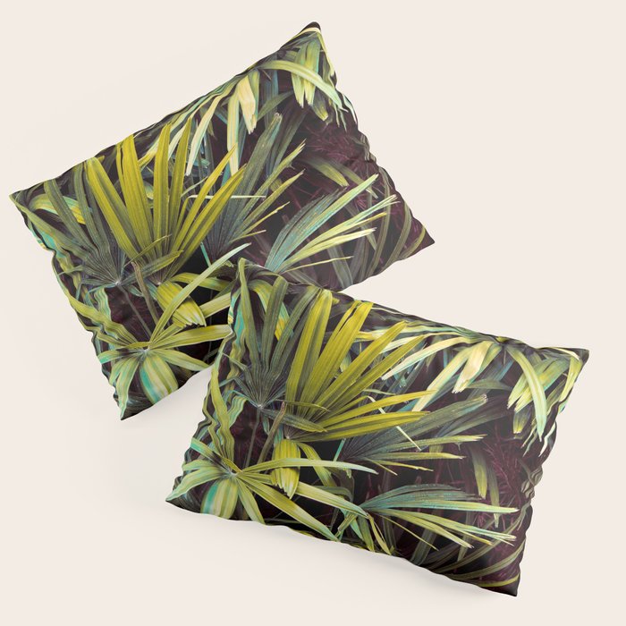 Neon Jungle - Tropical Nature Photography Pillow Sham Gallery Image 3