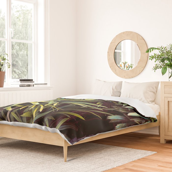 Neon Jungle - Tropical Nature Photography Duvet Cover Gallery Image 2