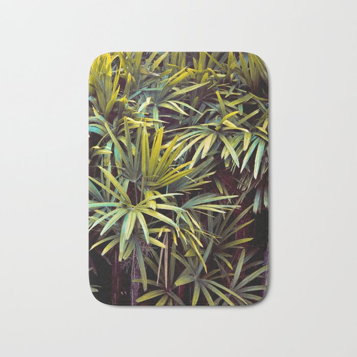 Neon Jungle - Tropical Nature Photography Bath Mat Gallery Image 1