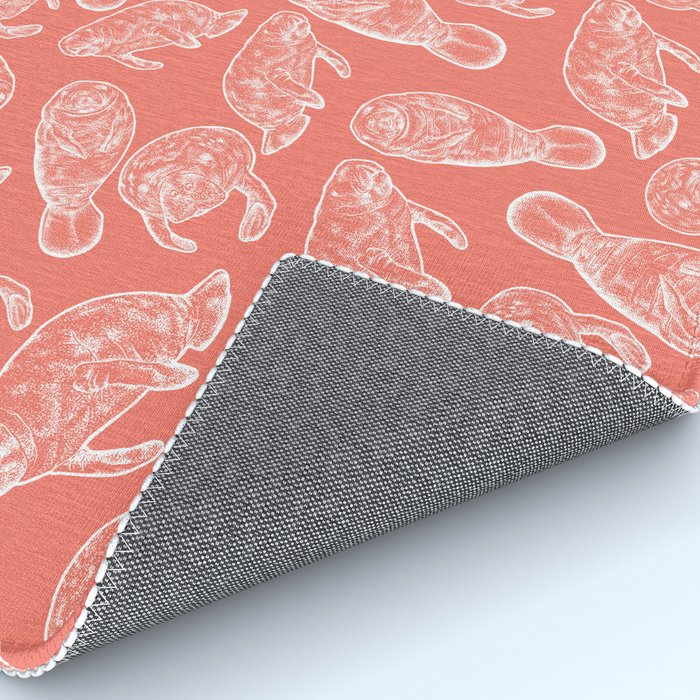 Manatee Print - Coral Rug Gallery Image 4