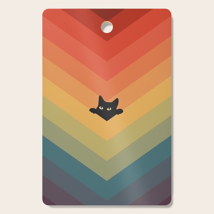 Cat Landscape 165 Cutting Board Gallery Image 1