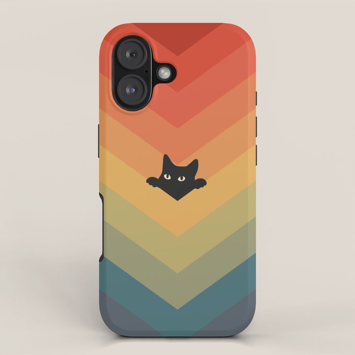 Cat Landscape 165 iPhone Case Gallery Image 1