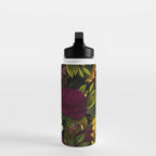 Vintage & Shabby Chic - Mystical Night Roses Bouquet Water Bottle Gallery Image 3