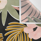 Floral garden tropical 7F Wall Tapestry Gallery Image 3