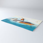Great Crested Grebe Bird Rug Gallery Image 3