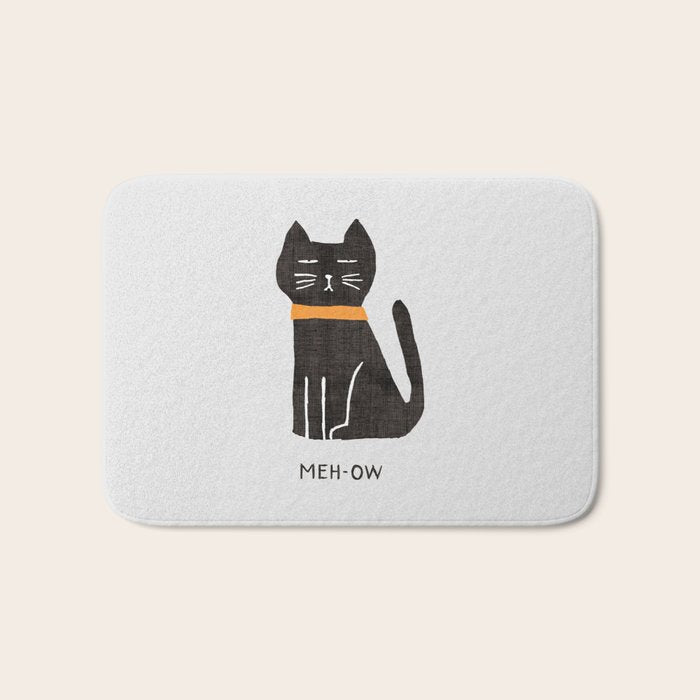 Meh-ow Bath Mat Gallery Image 1