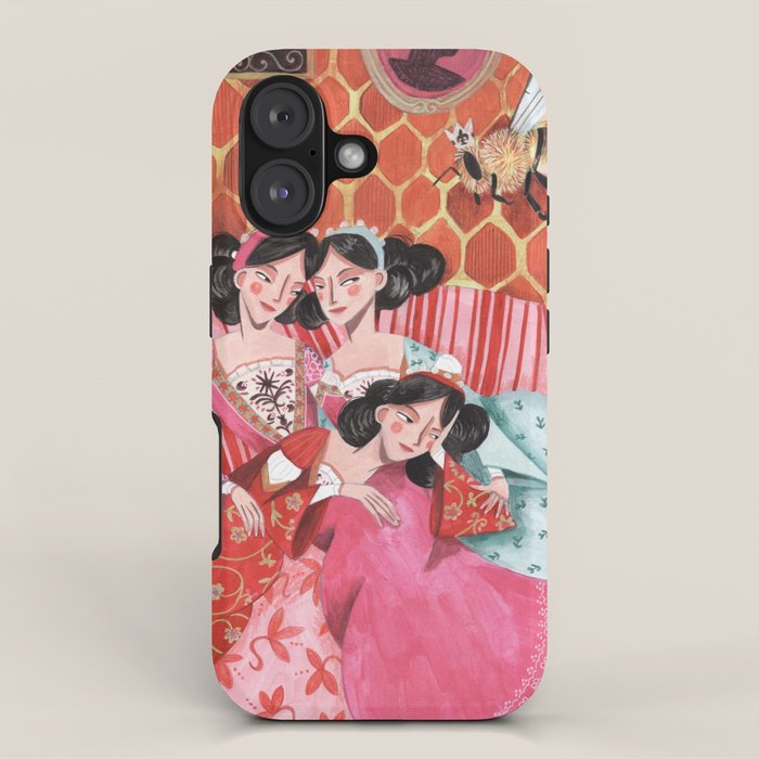 Fairytale Folktale insect The Queen Bee iPhone Case Gallery Image 1