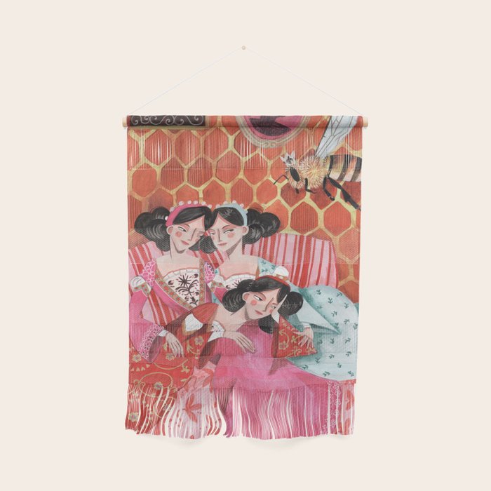 Fairytale Folktale insect The Queen Bee Wall Hanging Gallery Image 1