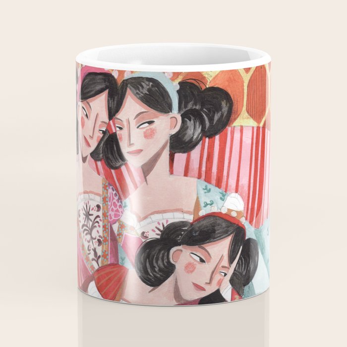 Fairytale Folktale insect The Queen Bee Coffee Mug Gallery Image 4