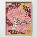 Leopard Crush Pink Serving Tray Gallery Image 1