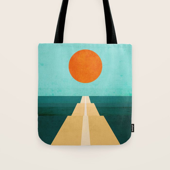 The Road Less Traveled Tote Bag Gallery Image 1