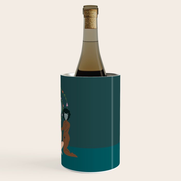 Spring Ritual // Women with animal masks Wine Chiller Gallery Image 3