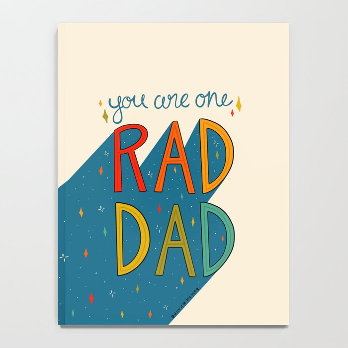 You are One Rad Dad Notebook Gallery Image 4