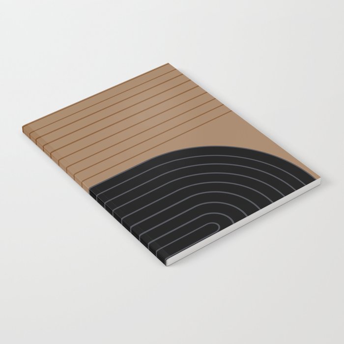 Two Tone Line Curvature XXXVI Notebook Gallery Image 2