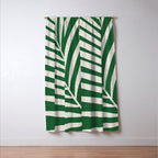 Minimalist Palm Leaf Window Curtain Gallery Image 3