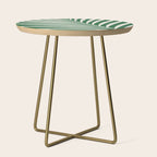 Minimalist Palm Leaf Side Table Gallery Image 1