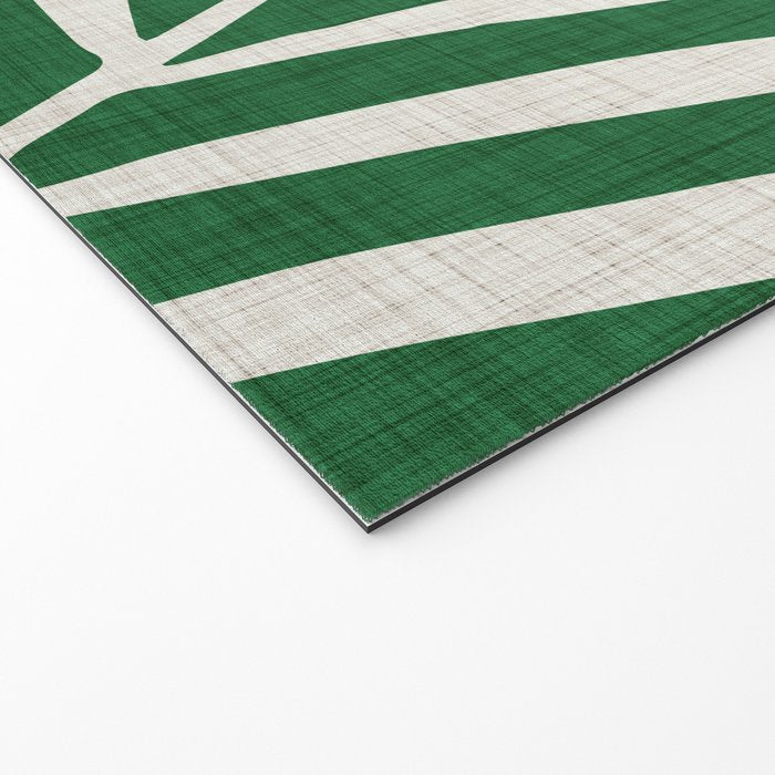 Minimalist Palm Leaf Welcome Mat Gallery Image 2