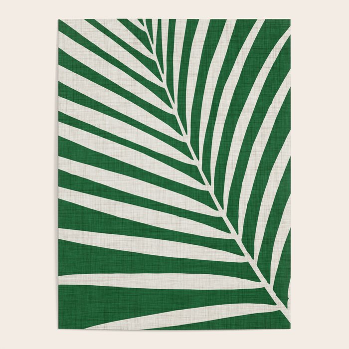 Minimalist Palm Leaf Poster Gallery Image 1