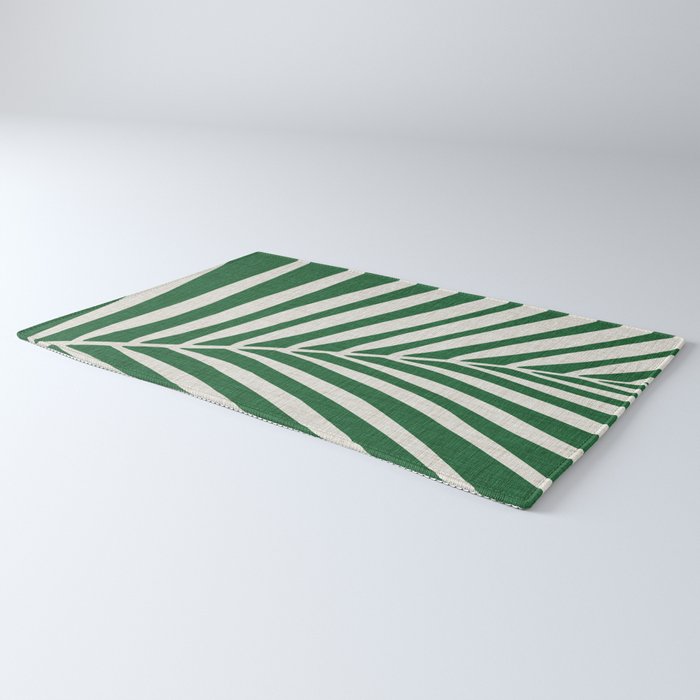 Minimalist Palm Leaf Rug Gallery Image 3
