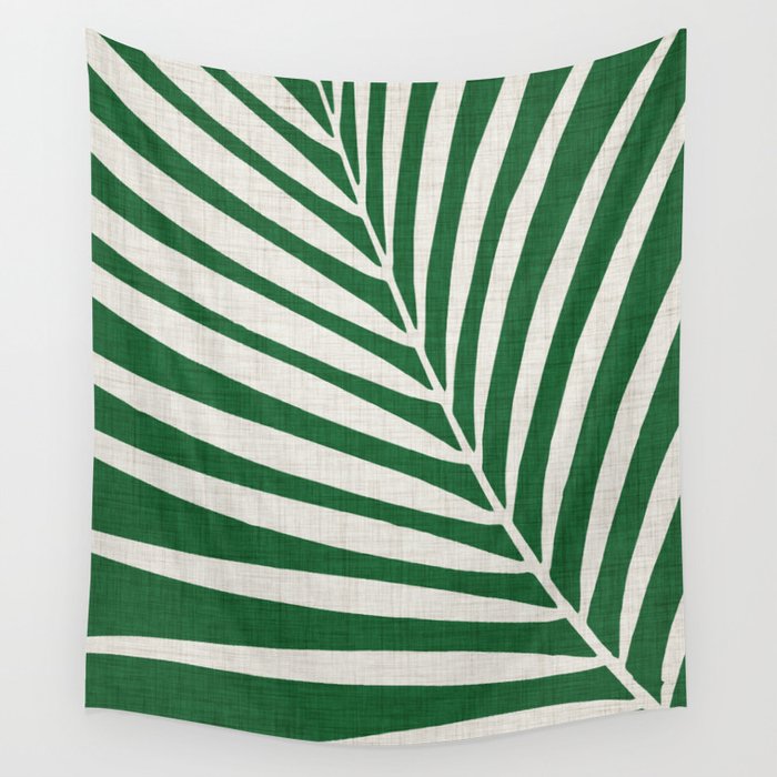 Minimalist Palm Leaf Wall Tapestry Gallery Image 4