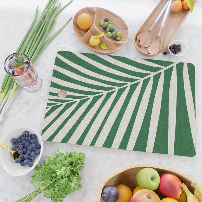 Minimalist Palm Leaf Cutting Board Gallery Image 2