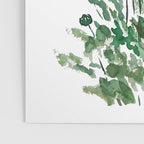 white Margaret daisy watercolor Poster Gallery Image 3
