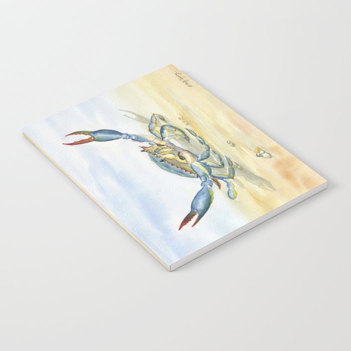 Colorful Blue Crab 2 Notebook Gallery Image 2