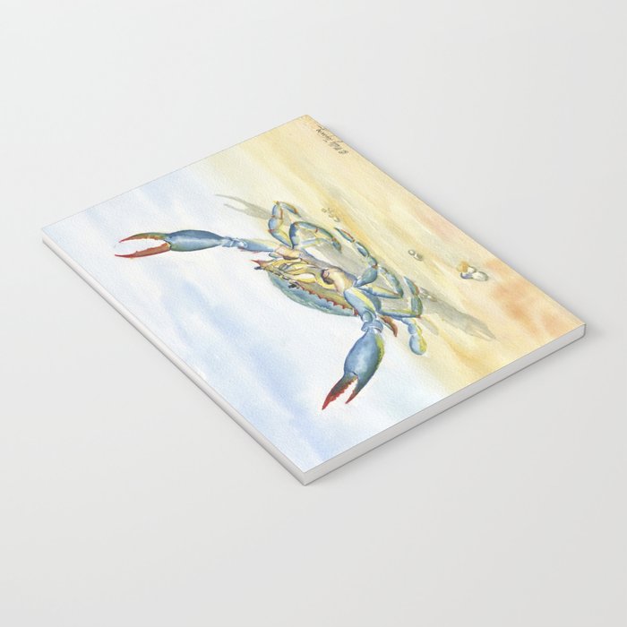 Colorful Blue Crab 2 Notebook Gallery Image 3