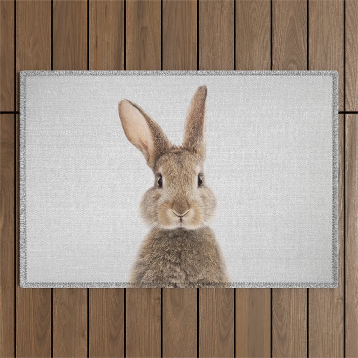 Rabbit - Colorful Outdoor Rug Gallery Image 1