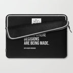 Women belong in all places where decisions are being made. Laptop Sleeve Gallery Image 2