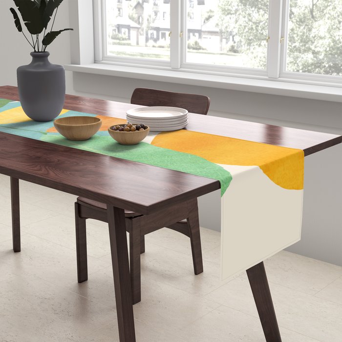 Colorful Branching Out 18 Table Runner Gallery Image 2