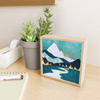 Winter River Mini Art Print Gallery Image 2