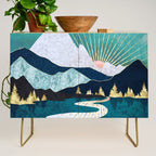 Winter River Credenza Gallery Image 1