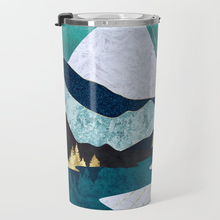 Winter River Travel Mug Gallery Image 3