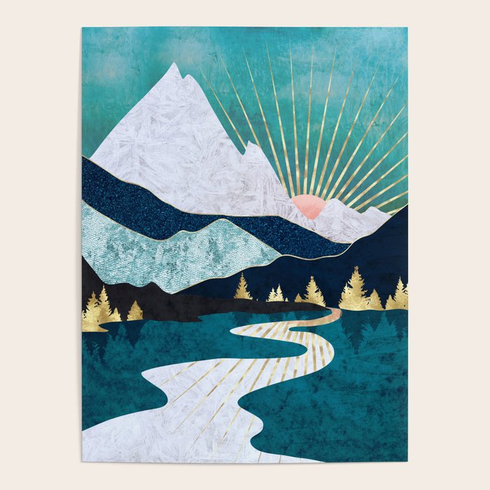 Winter River Poster Gallery Image 4