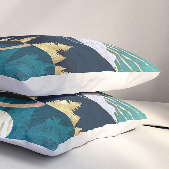 Winter River Pillow Sham Gallery Image 3