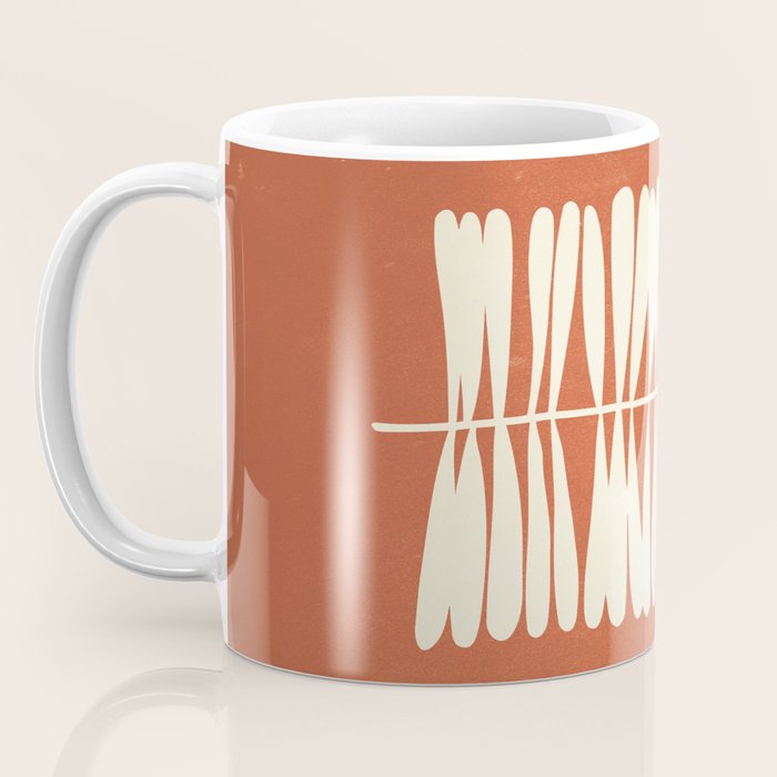 Rust Fern Coffee Mug Gallery Image 3