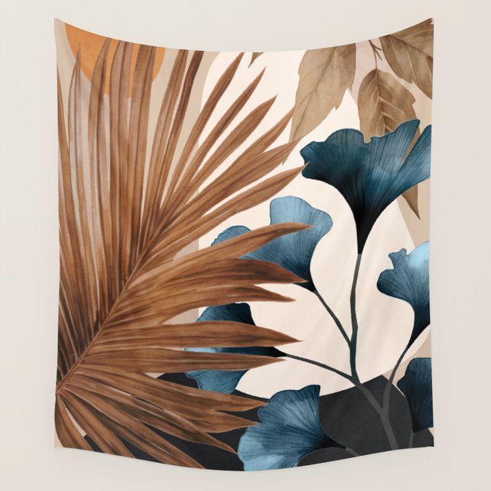 Abstract Tropical Art 18 Wall Tapestry Gallery Image 4