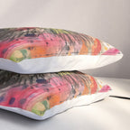 Colorful Hedgehoog Garden Indian Summer Flora And Wildlife Pillow Sham Gallery Image 3
